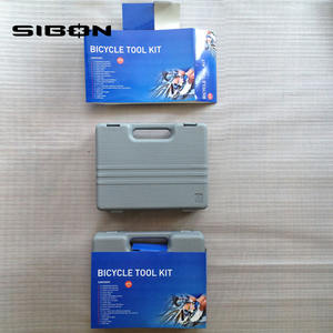 SIBON B0810104 Juego de Herramientas Universal para <span class=keywords><strong>Bicicleta</strong></span> de 17 Piezas, Kit de Reparación de Bicicletas con Caja <span class=keywords><strong>BMC</strong></span> - Product Image 2