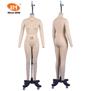 Mannequin de couture professionnel pour femme, corps entier, taille asiatique 86, épaules et bras en fibre de verre pliables, outil de couture pour <span class=keywords><strong>tailleur</strong></span> - Product Image 4