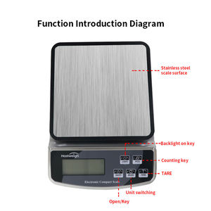 방수 완벽한 베이킹 스케일 영양 디지털 주방 계량 저울 15kg 식품 충전식 주방 저울 - Product Image 3