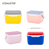 IceMaster FUN 5.5L Usine En Gros Haute Vente isolé PP Intérieur avec Poignée Petite Livraison de Nourriture Rigide Glacière pour Poisson