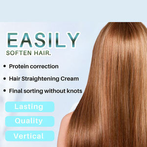 Crema Alisadora Herbal HANLINGER, Tratamiento Rápido e Hidratante para <span class=keywords><strong>Cabello</strong></span> Rizado, Anti-Frizz, Marca Privada, Venta Caliente, Suavizante - Product Image 5