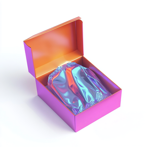 Caja de regalo plegable ecológica personalizada, embalaje de papel con logotipo impreso, Juguetes sexuales para hombres, condones, caja de condones de juguete para el cuidado de la salud - Product Image 1