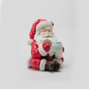Nouveautés - Boîte à bijoux en résine phénolique modèle religieux de Noël - Père Noël - Product Image 5