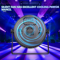 Projecteur LED Par RUIEN Slim 18x10W RGBW IP33 Ra90 DMX à contrôle sonore pour clubs KTVC