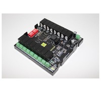 Module IO avec 8 ports d'entrée numérique et 8 ports de sortie numérique Modbus RTU RS485 IP54 10A 230V (WIN-IO-16DOM-PCB)