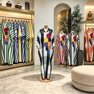 Nouveauté, <span class=keywords><strong>vêtements</strong></span> de style musulman traditionnel, 10 couleurs, <span class=keywords><strong>vêtements</strong></span> arabes, ensemble de 2 pièces, ouverture sur le devant, robe noire pour femmes de Dubaï, abaya - Product Image 5