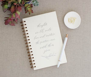 LABON Wellness Habit Tracker самозабота осознанность благодарность растения иллюстрация Обложка вдохновляющий журнал недатированный планировщик - Product Image 6