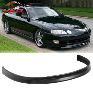 Fits for Lexus SC300 1992-1996 WS Style Front Bumper Lip Unpainted Black - Product Image 1
