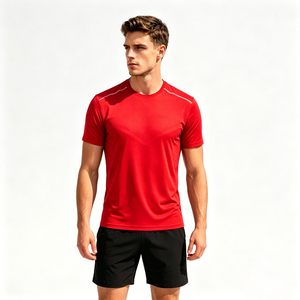 <span class=keywords><strong>T</strong></span>-<span class=keywords><strong>shirt</strong></span> de sport pour <span class=keywords><strong>homme</strong></span> personnalisé, coupe ajustée, manches courtes, pour la course à pied, l'entraînement, le fitness, 100% polyester, <span class=keywords><strong>t</strong></span>-<span class=keywords><strong>shirt</strong></span> de gym - Product Image 3