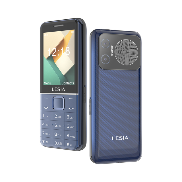 2.8 Inch Screen Three SIM Card Low Price Feature Phone 2500mah Wireless FM Radio Keypad Mobile Phone