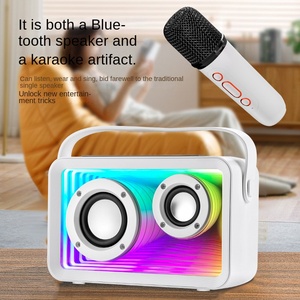 Ksong mới cho 5.3 loa 5W Micro không dây RGB ánh sáng đầy màu sắc nhà ngoài trời âm thanh di động - Product Image 2