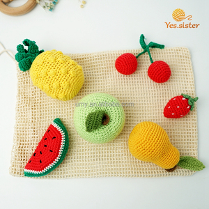 Jouets éducatifs Montessori pour bébés, pour tout-petits, Crochet fait à la main - Product Image 6