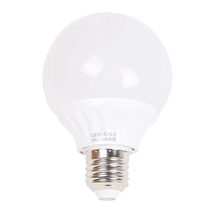 หลอดไฟ LED ดราก้อนบอล E27 ฐานเกลียว 220V 5W หลอดไฟทรงกลมขนาดใหญ่ประหยัดพลังงาน - Product Image 1