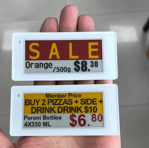 ป้ายราคาดิจิตอล2.9นิ้วแบบพาสซีฟ NFC E-Paper ป้ายอิเล็กทรอนิกส์ - Product Image 1