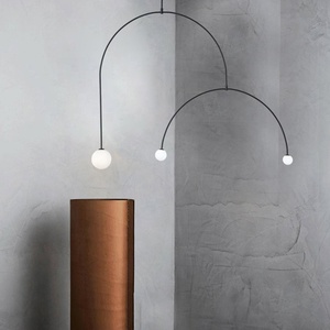 Bắc Âu Phong Cách Cấu Trúc Phân Tử LED Trần Ánh Sáng Đèn Hoặc Hình Học Nghệ Thuật Sáng Tạo Nhà Hàng Bar Phòng Ngủ Cạnh Giường Ngủ Đèn - Product Image 2