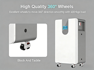 อินเวอร์เตอร์แบบแยกเฟส 51.2V 30kW 50kWh พร้อมตู้แบตเตอรี่ LiFePO4 แบบพกพาสำหรับบ้าน 600Ah - Product Image 5