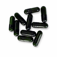 Fabricant Impression de logo personnalisée Capsules HPMC vides transparentes Taille 0 00 Capsules végétariennes transparentes