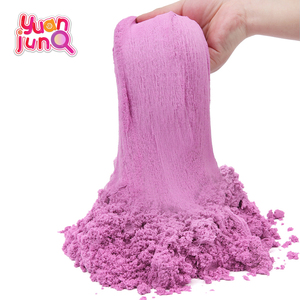 Giocattolo educativo per bambini colorato spazio fai da te gioca a forma di magia modellante in cotone slip Sand per bambini - Product Image 4