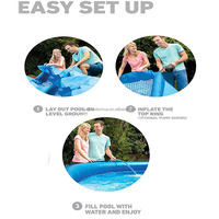 Top vente Intex 28110 8 'x 30 "facile à installer piscine gonflable hors sol piscine familiale
