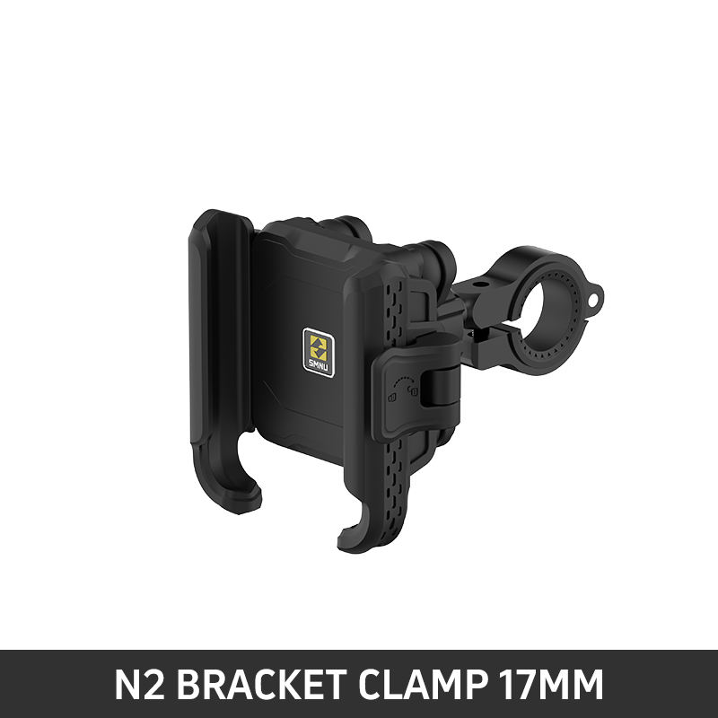 Black N2 BRACKET CLAMP 17MM