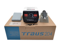 Kit de lime à ongles électrique portable Traus 204, outil à micromoteur 65W pour le polissage de bijoux et de laboratoires dentaires