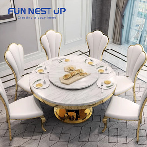 Venta caliente fiesta Hotel banquete silla Tiffany boda oro Metal banquete silla muebles conjunto Chivas Hotel sillas para eventos - Product Image 2