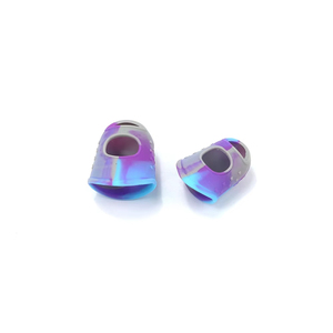 Filtre à cigarettes jetable en plastique, accessoire pour fumeurs, design coloré violet et bleu - Product Image 6