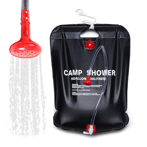 Sac de <span class=keywords><strong>douche</strong></span> de camping en PVC, sac de <span class=keywords><strong>douche</strong></span> <span class=keywords><strong>solaire</strong></span> d'extérieur, <span class=keywords><strong>douche</strong></span> à <span class=keywords><strong>pression</strong></span> portable de voyage, 5 gallons, <span class=keywords><strong>20L</strong></span> - Product Image 3