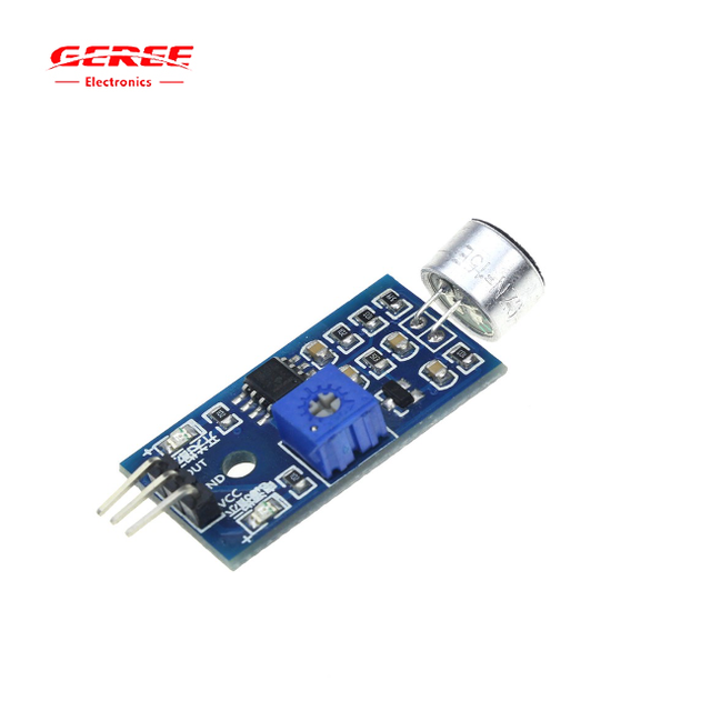 CN07 Sound Sensor 3.3~5V 3pin Voice Sound Detection Sensor Module for Smart Car Sound Detection Sensor Module