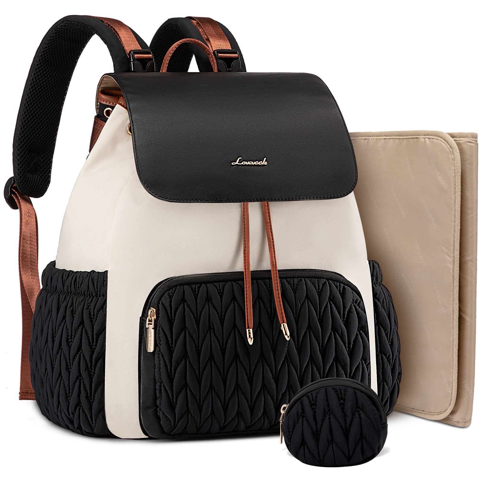 Black/beige-VYMB3265LKP1M-T3