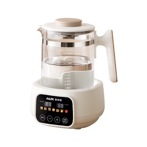 AUX หม้อแก้วไฟฟ้า1.5L สุขภาพทั้งหมดควบคุมอุณหภูมิเครื่องอุ่นขวดนม - Product Image 1