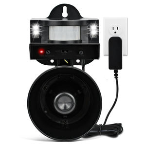 Dispositivo espantapájaros multisonido original para techo de granja instalado - Product Image 1