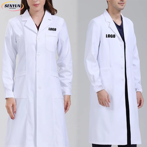 सर्दियों की महिला चिकित्सा डॉक्टरों ने सफेद कोट नर्सिंग पेशेवर लैब कोट सफेद लैकोट्स लैब कोट फैक्ट्री स्क्रब वर्दी - Product Image 1