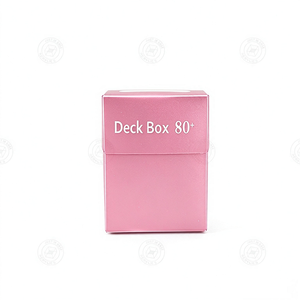 Caja de plástico morada personalizada de nuevo estilo para accesorios de cartas coleccionables TCG - Product Image 4