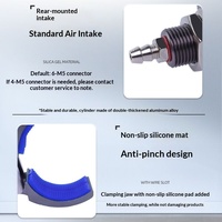 Bras robotique préhenseur pneumatique miniature avec pince à tube circulaire et induction magnétique GPR30/40/50/60