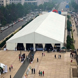 Tenda a Telaio Bianca Impermeabile di Alta Qualità per Fiere, Vendita Diretta dalla Fabbrica Cinese, Tende per Eventi all'Aperto in Lega di Alluminio per Fiere - Product Image 1