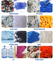Petite machine de granulation plastique, ligne de recyclage et de pelletisation des déchets, à vendre directement de l'usine