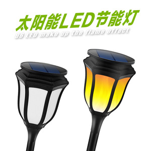 Lámpara Solar Hexagonal con Efecto de Llama de 96 LED, IP65 Impermeable, Iluminación para Jardín, Césped y Caminos - Product Image 4