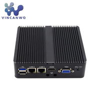 Vincanwo Capacitif Cadre Ouvert Étanche Personnalisé Panneau Ipc Industri Pc Sans Ventilateur Celeron J1900 Bureau Mural Intégré