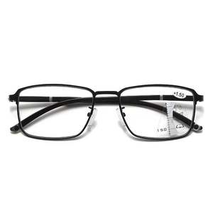Gafas de Lectura Progresivas Multifocales Fotocromáticas Anti Luz Azul para Hombres de Negocios al por Mayor - Product Image 5