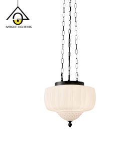 现代悬挂金属丝铜吊灯 - Product Image 1