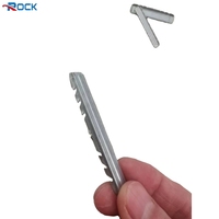 Conector de Acero para Ventanas y Puertas Dobles, Barra Espaciadora
