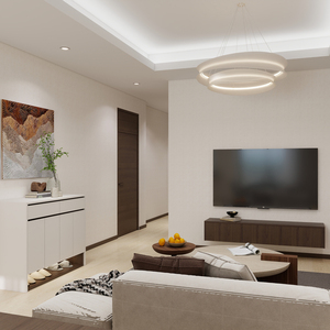 Fabricant d'armoires <span class=keywords><strong>de</strong></span> cuisine encastrées modernes avec finition bicolore pour promoteurs et entrepreneurs immobiliers - Product Image 5