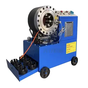 Bas prix automatique 220v puissance 2 pouces raccord de tuyau presse Machine p20 électrique hydraulique tuyau sertissage Machine