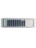 Châssis de répartiteur 2U pour montage en rack, cadre de cabinet standard 19 pouces pour répartiteur de fibre PLC enfichable