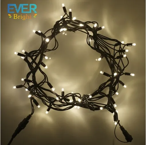 2023 Event dekoration IP65 PVC String Light Weihnachts beleuchtung