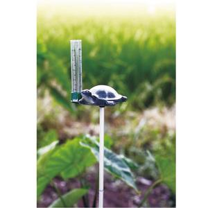 आउटडोर पशु आकार फूल डिजाइन लॉन यार्ड परिदृश्य सजावट उद्यान बारिश गेज माप वर्षा का पानी गेज छड़ी मापने - Product Image 4