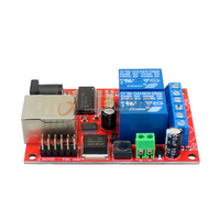SR-201 Scheda Relè Ethernet LAN a 2 Vie con Interruttore Ritardato, Modulo Controller TCP/UDP, Server WEB, Controllo Remoto Cloud a 2 Canali