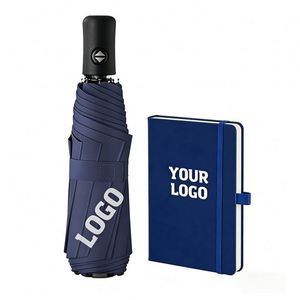 Paraguas Plegable Automático de Viaje, Compacto, Promocional, para Regalo Empresarial, Ligero, Resistente y Portátil para Lluvia, para Adultos - Product Image 1