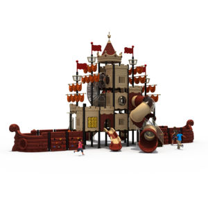 Équipement de terrain de jeux extérieur commercial, toboggan en plastique pour enfants, équipement de terrain de jeux extérieur pour enfants - Product Image 2